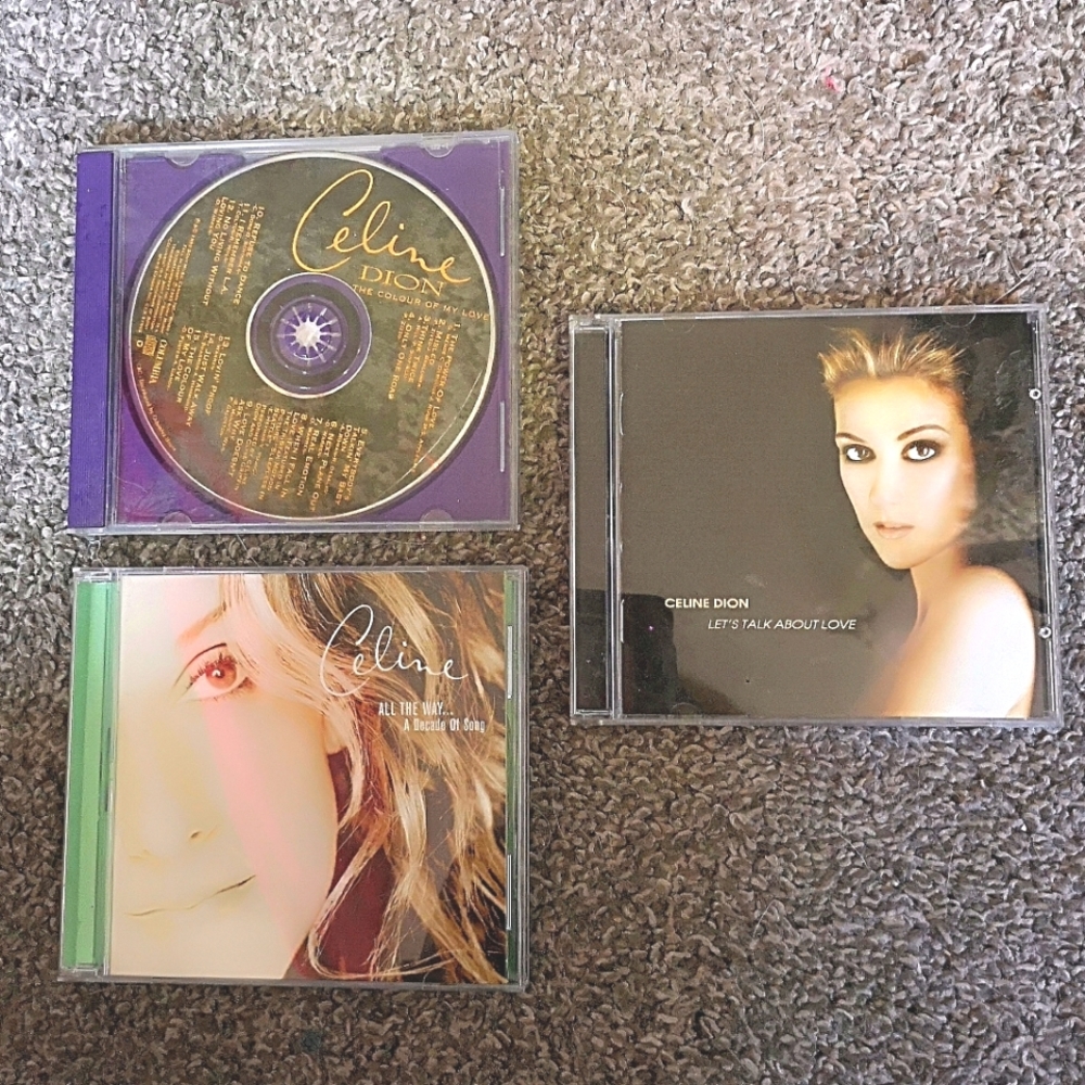 3 Celine Dion CDs